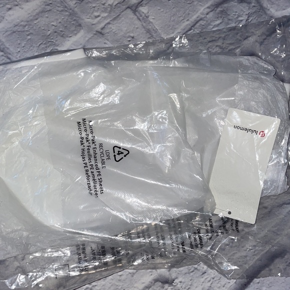 NWT LULULEMON ALIGN Pant Leggings 25” OCEAN AIR baby blue off white 8 Nulu - Picture 6 of 6